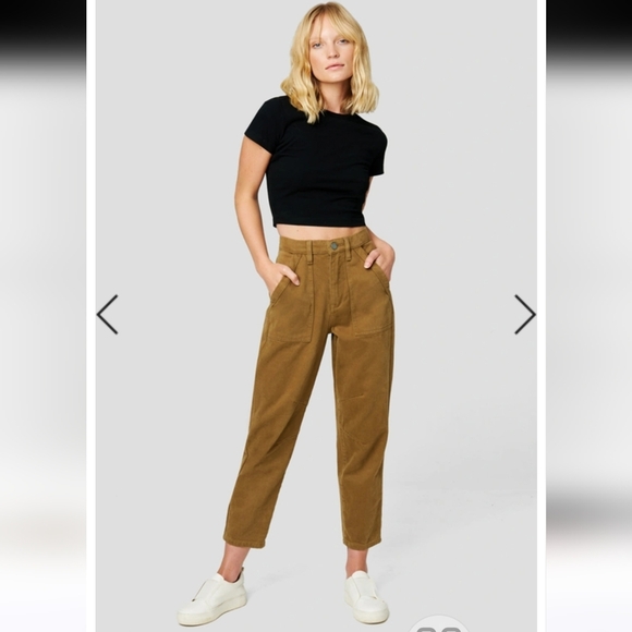 Blank NYC Pants - NWT BLANKNYC] Pants | Keep Going Pork Chop Pockets Pants In Brown Size 28